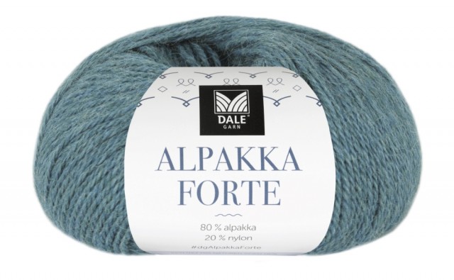 730 Alpakka Forte - Denim/Blå melert